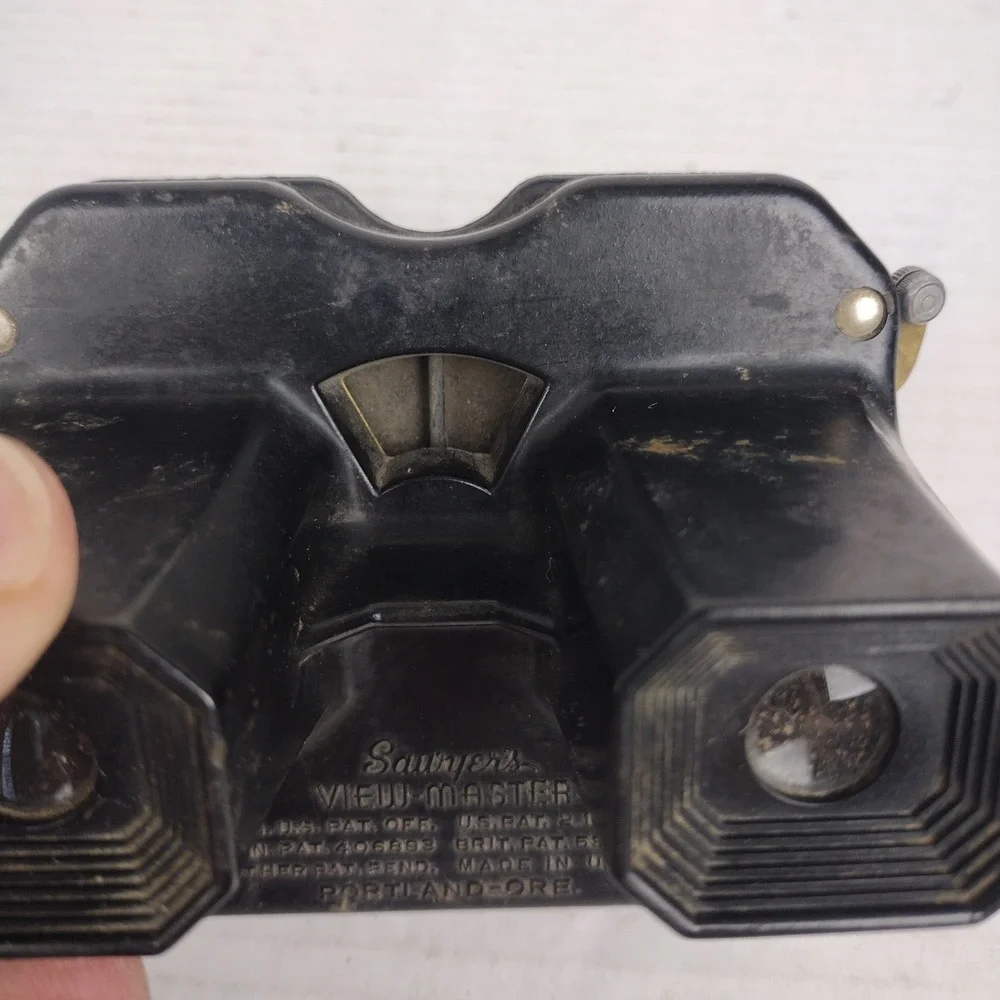 Vintage 40's 50s Sawyer's View Master Model C Viewer Black Bakelite Portland USA